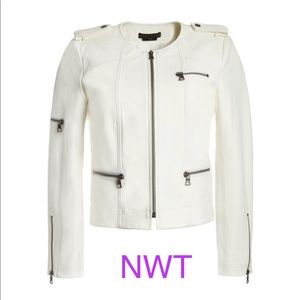 Alice and Olivia leather jacket size XS